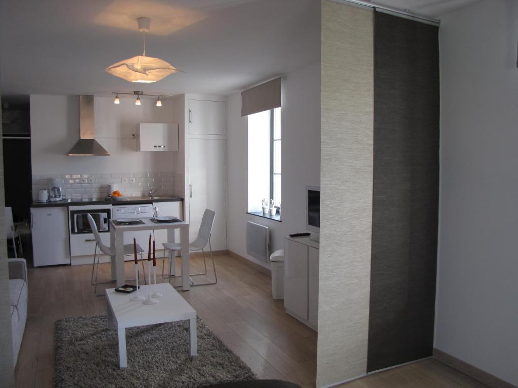 Les Mini-Lofts De Paul Et Virginie Aparthotel Wimereux Rum bild